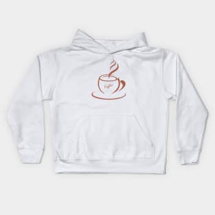 coffee lovers Kids Hoodie